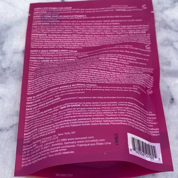 StriVectin Skincare Gift Set-Night Cream,Eye Cream & Wrinkle Blur Primer-3pc-NEW - Picture 3 of 8